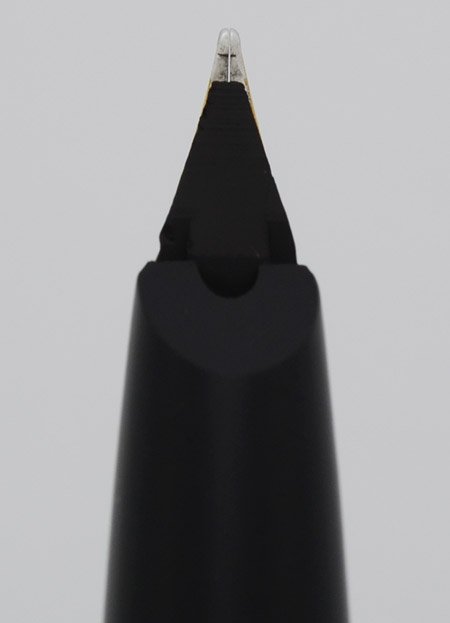 vintage montblanc 126 字幅B 18K-750 整備済み Montblanc 126 Fountain Pen - 1970s, Black, Sterling Cap, Piston